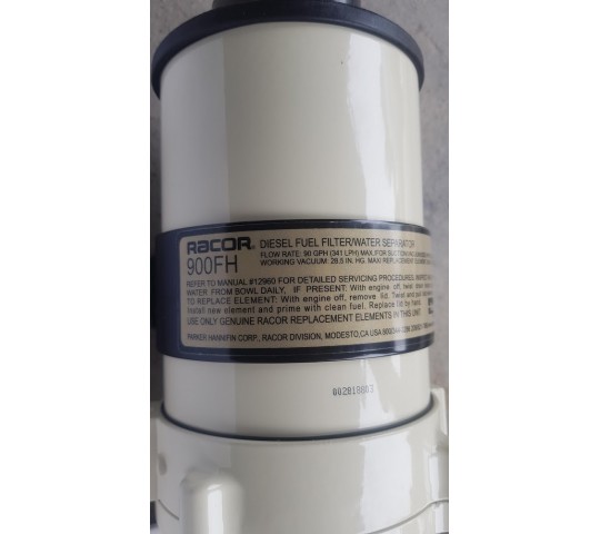 Lọc dầu tách nước Racor 900 FH