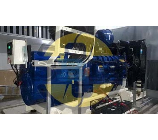 Thi công phòng cách âm máy phát điện 02 máy Perkins 930 Kva