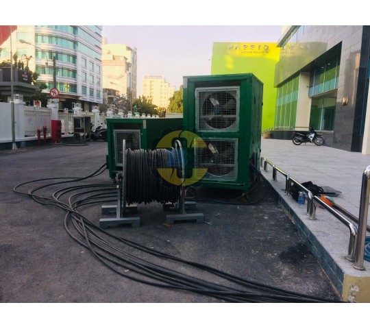 Thử tải máy phát điện 1000 kva