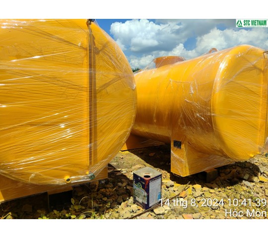 Bồn dầu máy phát điện 4000 lit