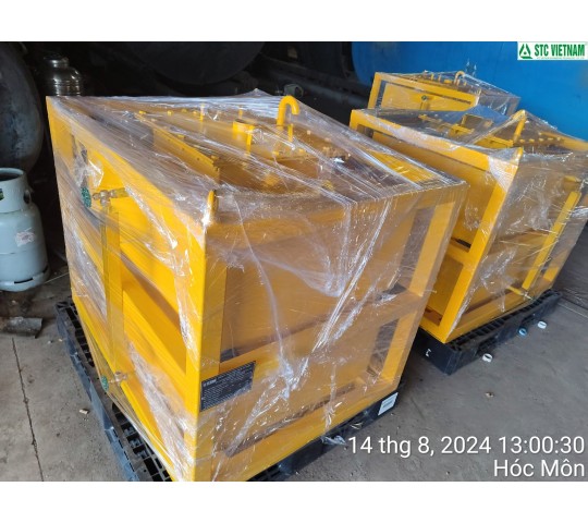 Bồn dầu tròn máy phát điện 1000 lit
