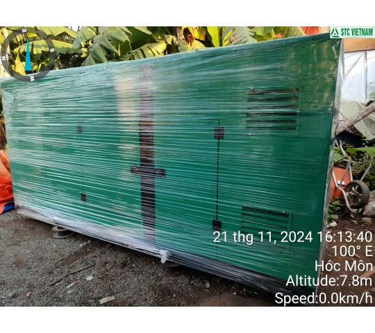 Vỏ cách âm máy phát điện Cummins 550 Kva - QSX 15